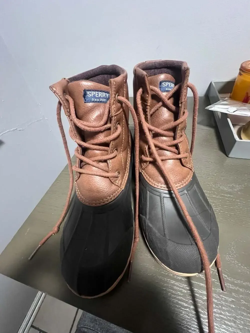Sperry Port Youth Weather Duck Boots